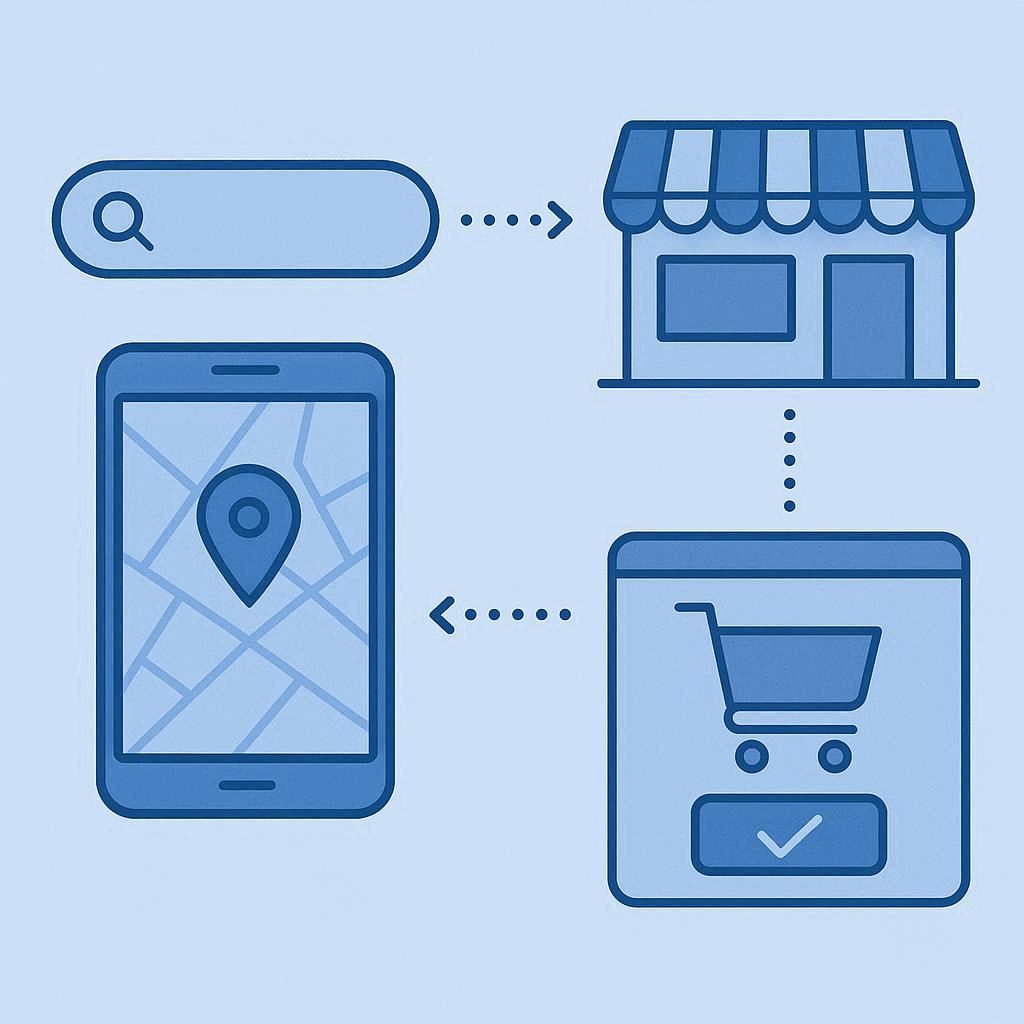É nesse cenário que o marketing de geolocalização e o Perfil da Empresa no Google se tornam aliados indispensáveis para empresas que querem não apenas aparecer, mas transformar buscas em visitas e cliques em clientes reais. O caminho que leva alguém da pesquisa até o momento da compra é cada vez mais curto, e a forma como sua empresa aparece nos resultados pode ser decisiva.