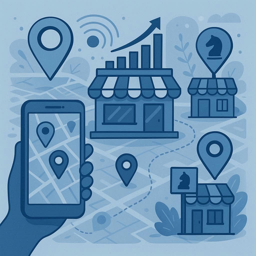 O marketing mudou — e o comportamento do consumidor local mudou ainda mais. Hoje, as pessoas não apenas procuram produtos e serviços na internet, mas querem encontrar o que precisam o mais próximo possível.